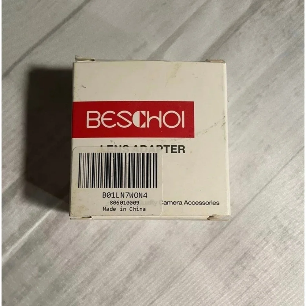 BESCHOI Camera Lens Adapter Ring For Nikon AI(G)  AF-S‎ Lens Fujifilm Fuji FX